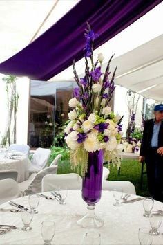 Ideas en color purpura para tu boda. 1