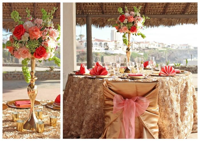 Color coral para tu boda 4