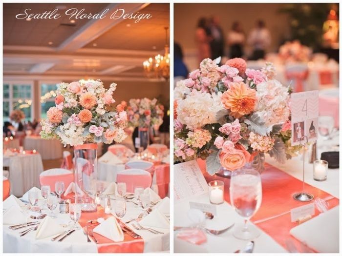 Color coral para tu boda 9