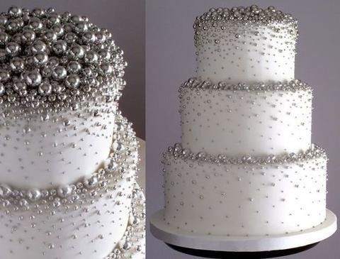 Diferentes estilos para el pastel de bodas 4
