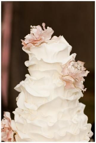 Diferentes estilos para el pastel de bodas 5