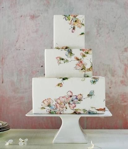 Diferentes estilos  para el pastel de bodas 2 6