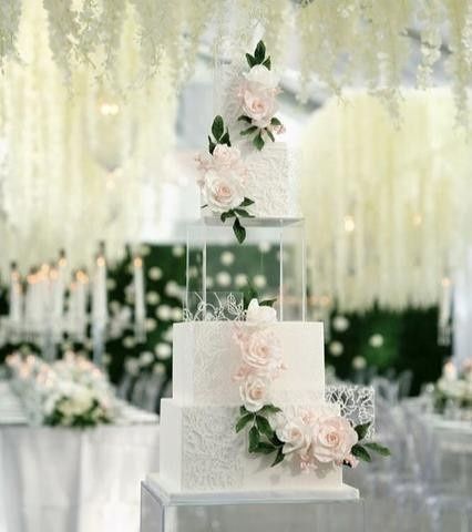 Diferentes estilos  para el pastel de bodas 2 10