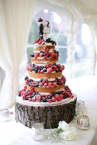 Diferentes estilos  para el pastel de bodas 2 18