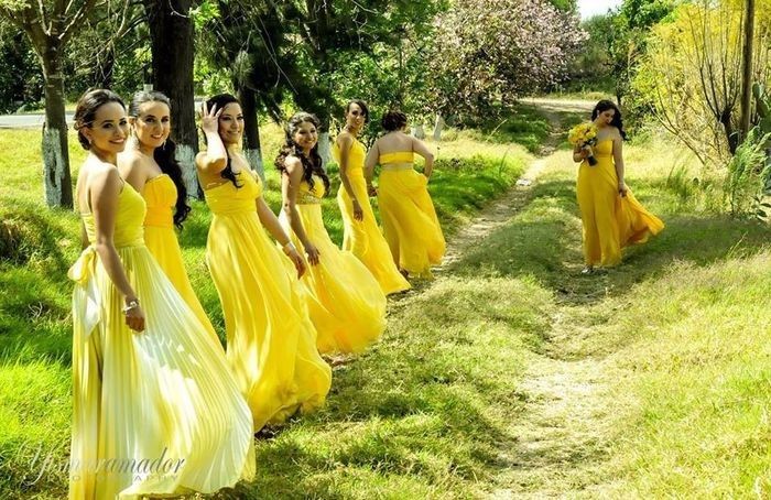 Color amarillo para tus damas 10