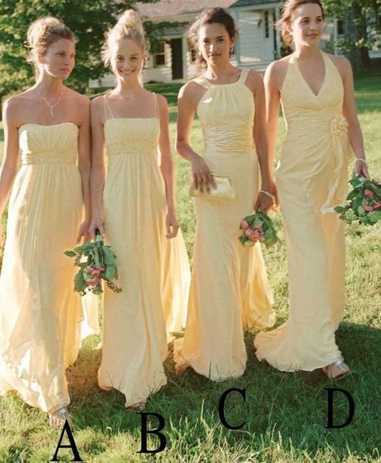 Color amarillo para tus damas 14