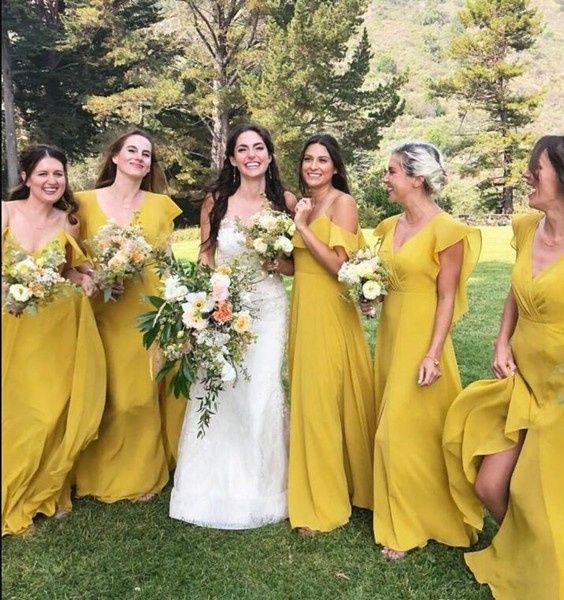 Color amarillo para tus damas 16