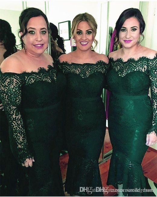 Verde esmeralda para tus damas 19