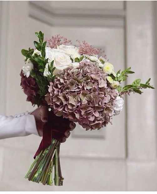 Ramos con hortensias - 2