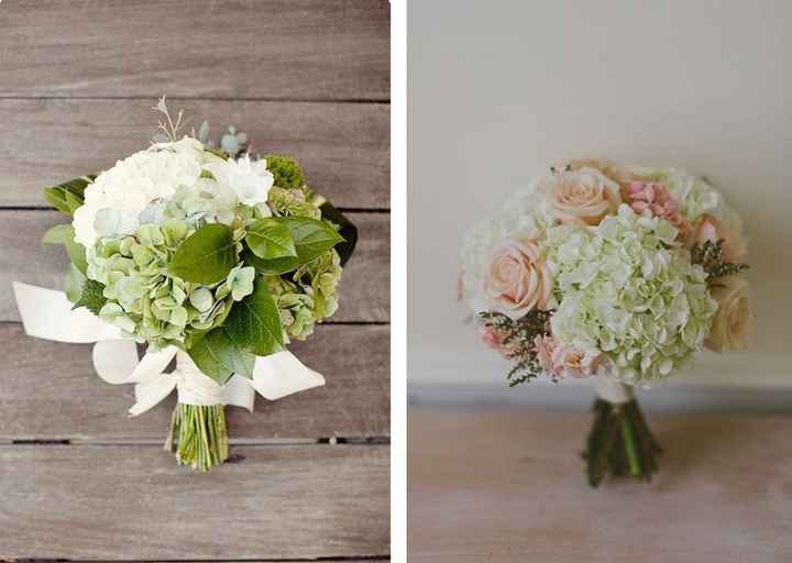 Ramos con hortensias - 14