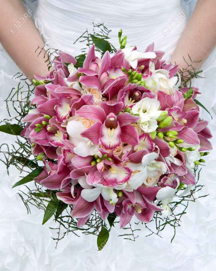 Ramos con orquideas - 3