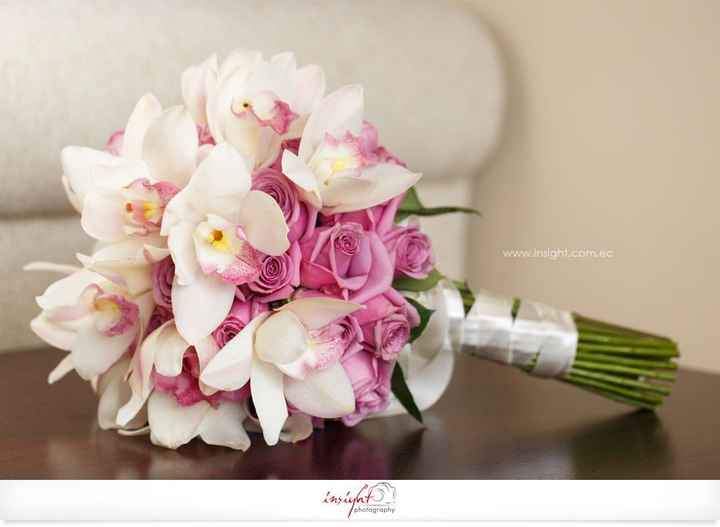Ramos con orquideas - 4