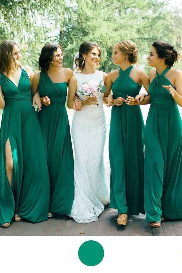 Verde esmeralda para tus damas - 2