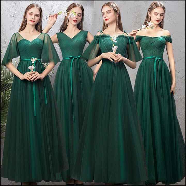Verde esmeralda para tus damas - 15