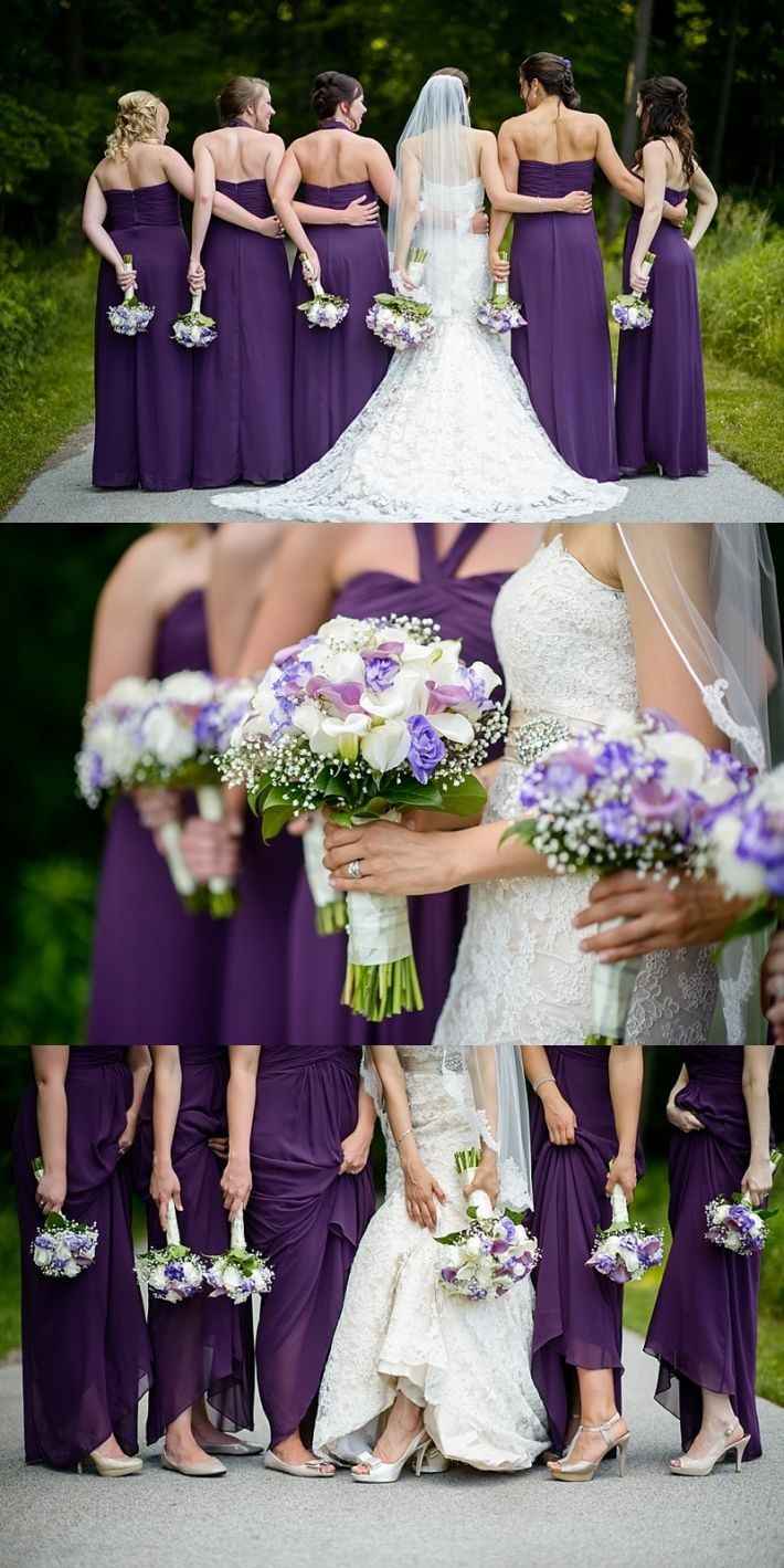 Tonos purpura morado  para tus damas - 6