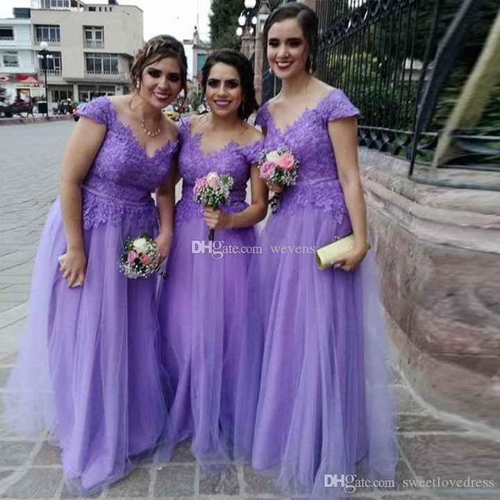 Tonos purpura morado  para tus damas - 23