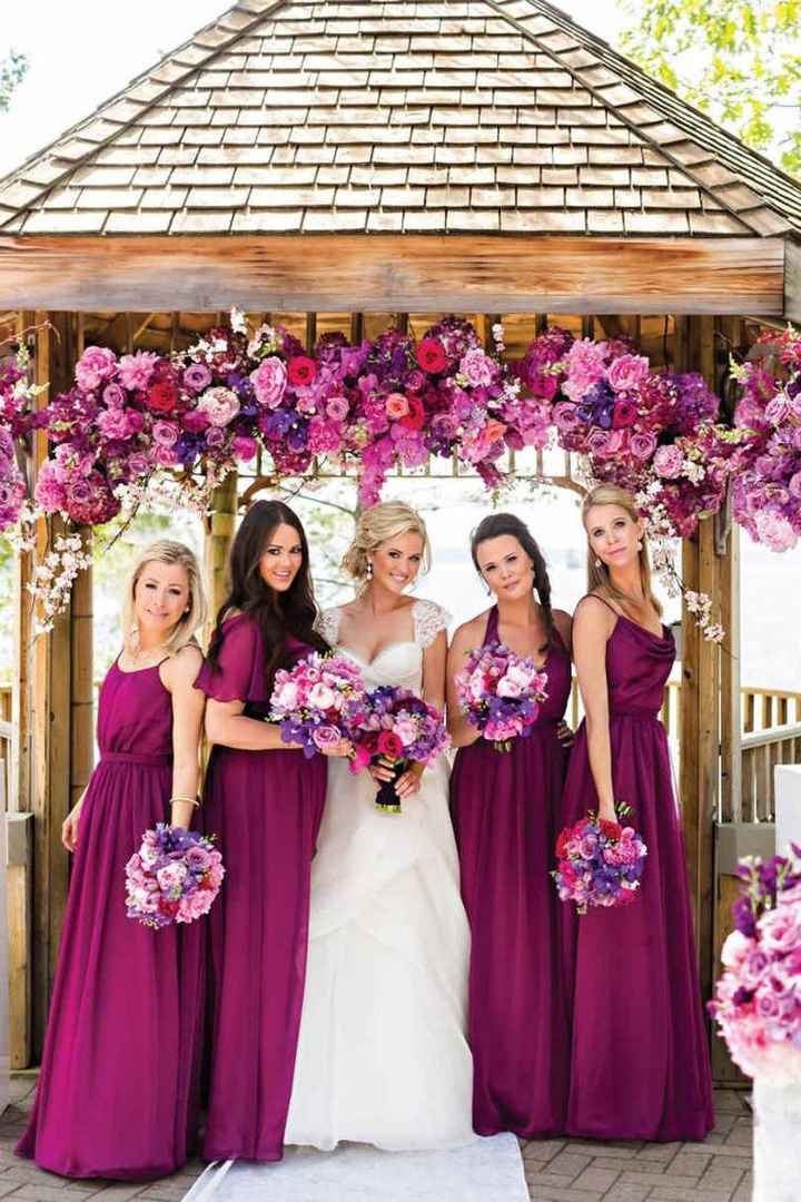 Tonos purpura morado  para tus damas - 25