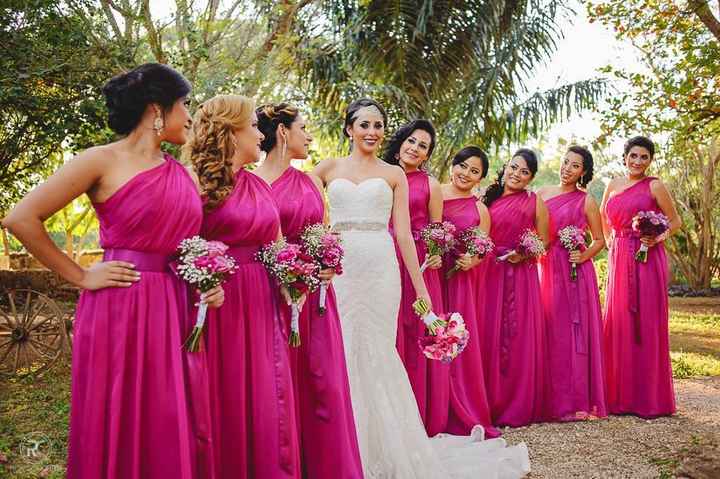 Rosa fucsia para tus damas - 1