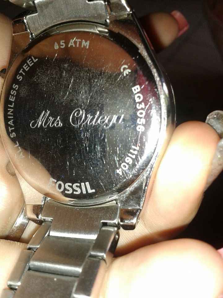Nuestros relojes grabados - 2
