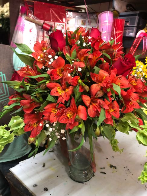 Duda con centros de mesa - 3