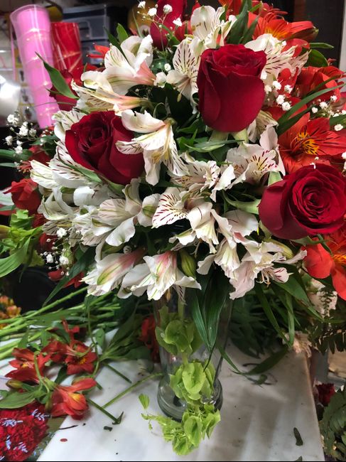 Duda con centros de mesa - 4