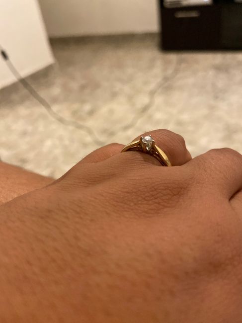 Mi hermoso Anillo de Compromiso 9