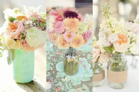 Centros de mesa florales 💐💐 - 6