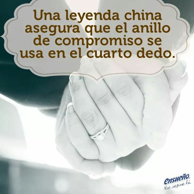 Leyenda del anillo de compromiso 💍💍 - 1
