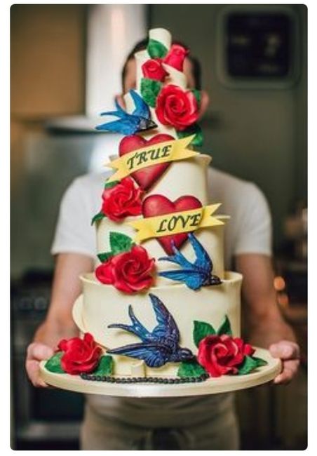 Boda en noviembre con detalles en negro y estilo rocker - 1
