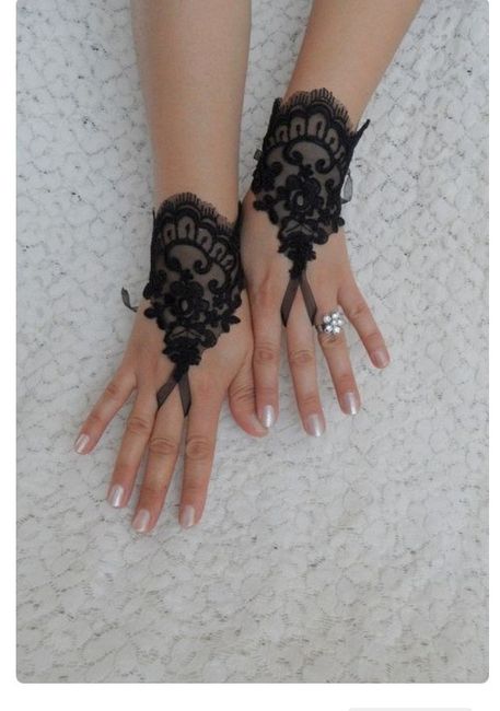 Boda en noviembre con detalles en negro y estilo rocker - 10