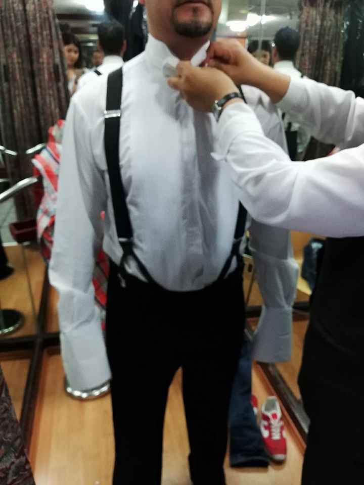 a 45 diaas, y mi guapo ya escogió su traje 😍 - 1