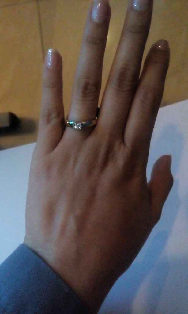 Mi anillo de compromiso!!! - 2