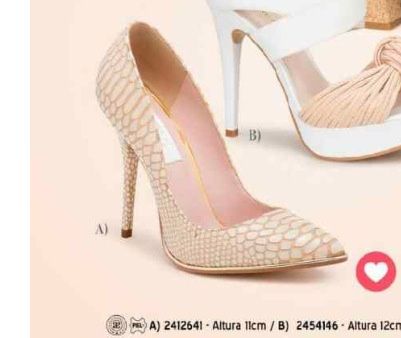 Zapatillas andrea tonos rosa, cual escojes? - 1