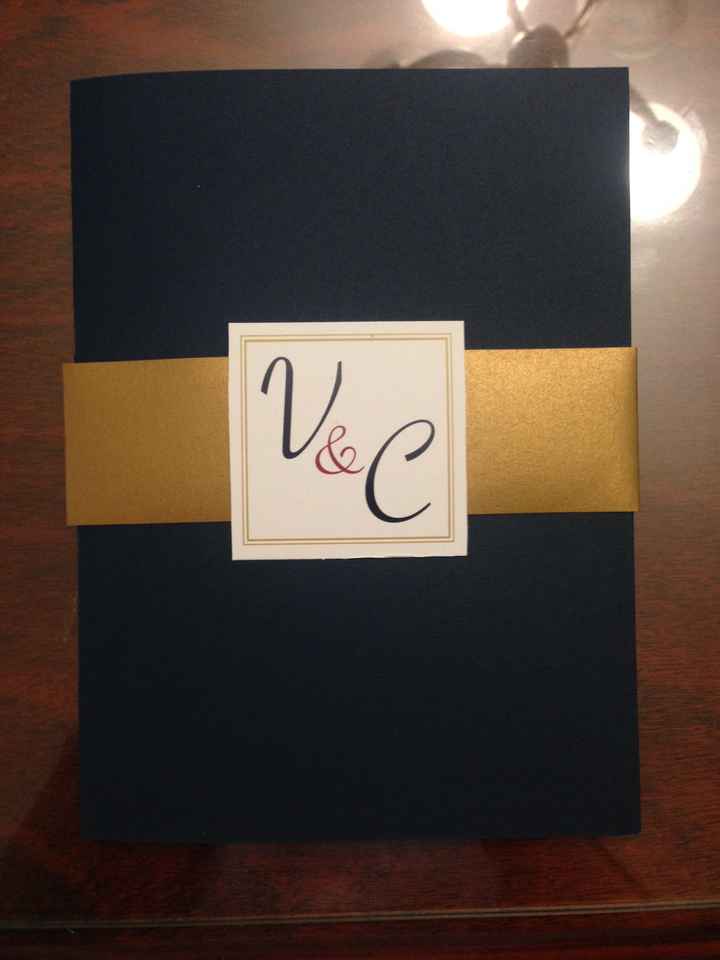 invitación por fuera