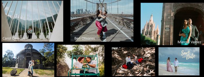 Save the date o Sesión de fotos previa características 1