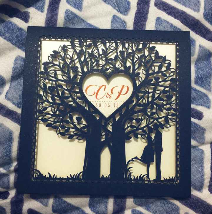 😍😱 ¡¡ Ya tenemos nuestras invitaciones !! 🙏🏼 - 2