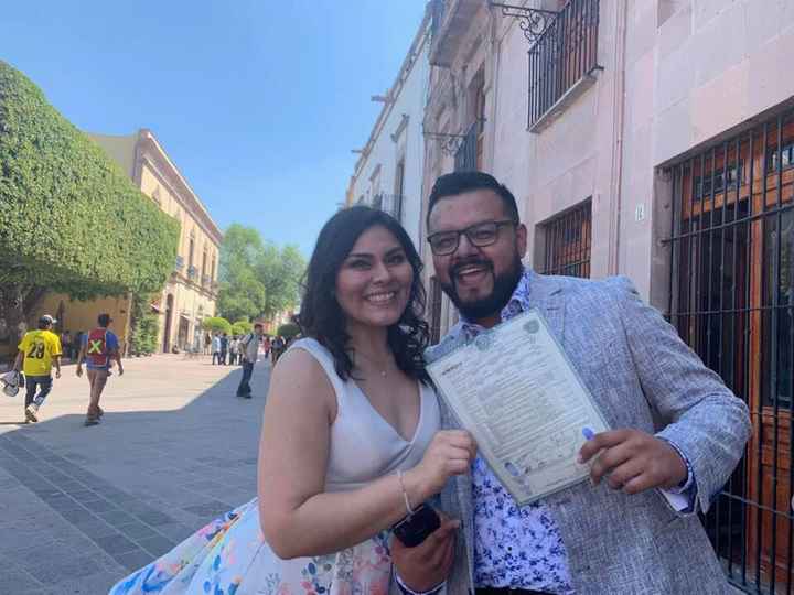 💕 Oficialmente estamos casados 👏🏼 - 1