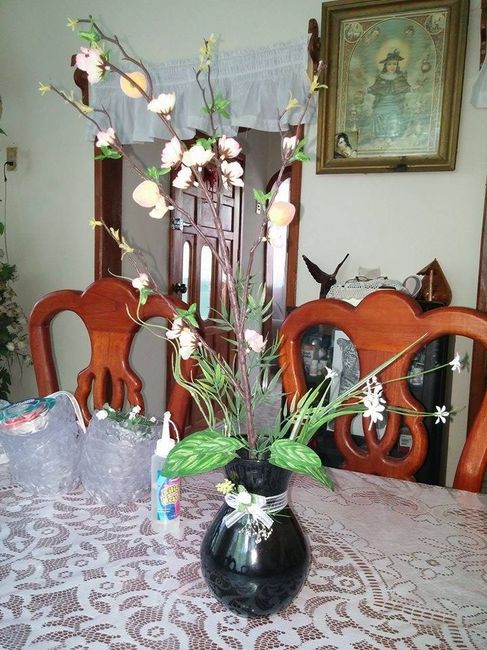 adorno centro de mesa