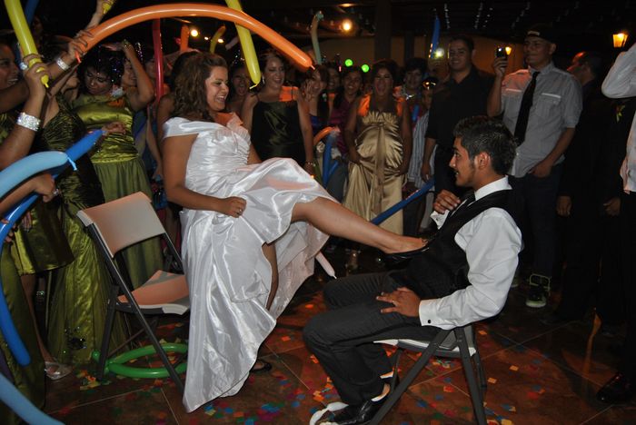 y tambien yo le baile