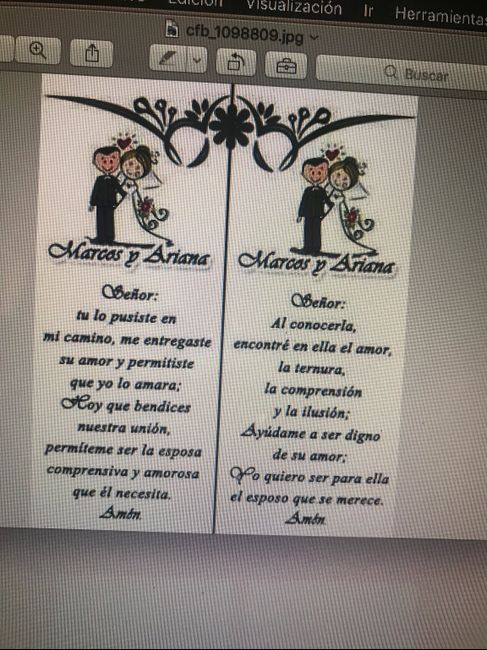 Oraciones para recuerditos de la iglesia - 2