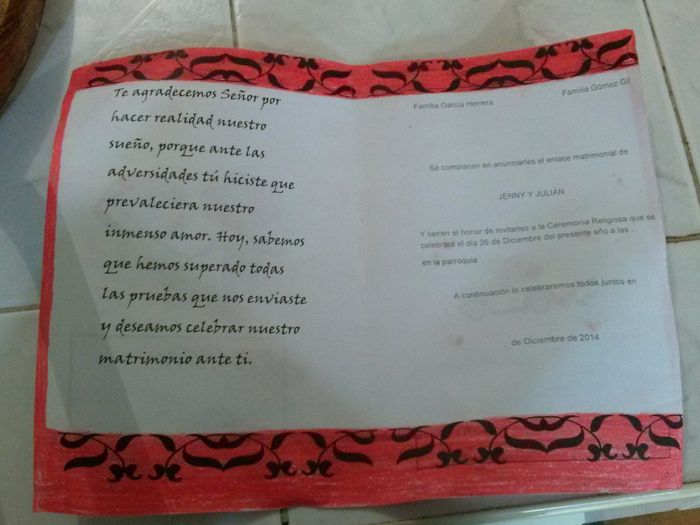 Les presento mis invitaciones - 2