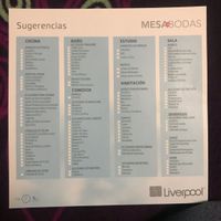 Mesa de regalos - Liverpool - 1
