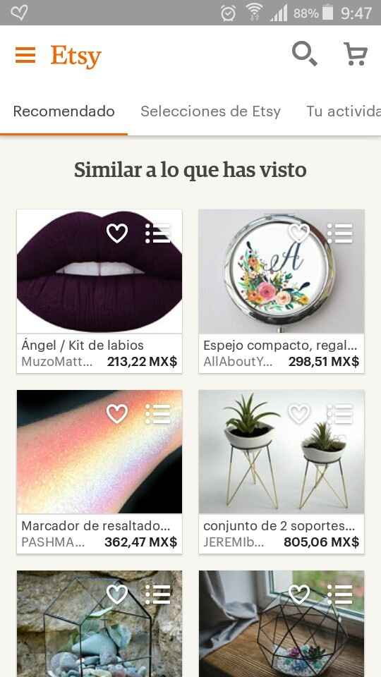 Compras por etsy - 1