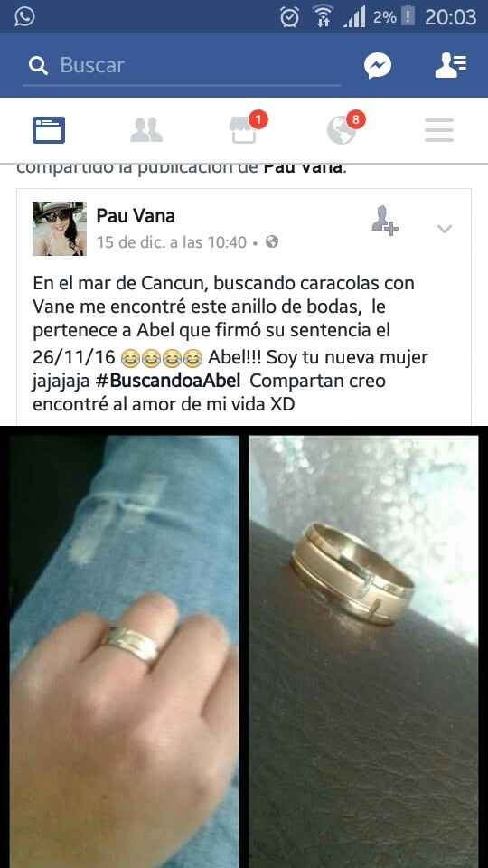 Alguien perdió su anillo en cancún? - 1