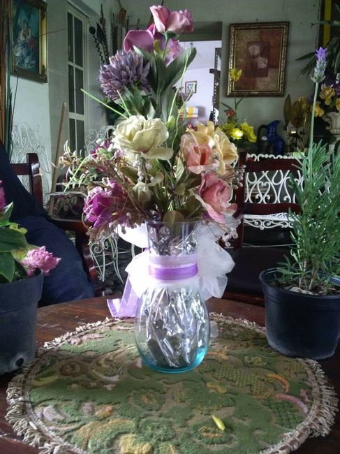 Mis centros de mesa 😁😍🤗🎉🎊 - 1