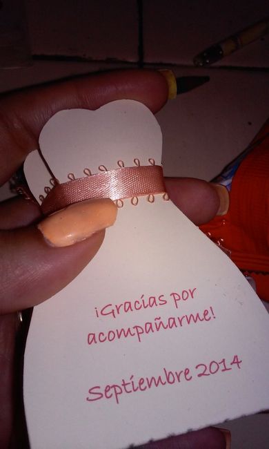 Mis avances para la despedida..... - 2