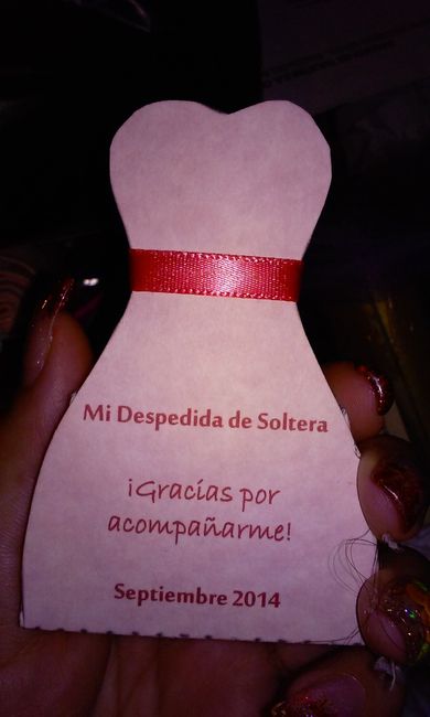 Despedida de soltera - 1