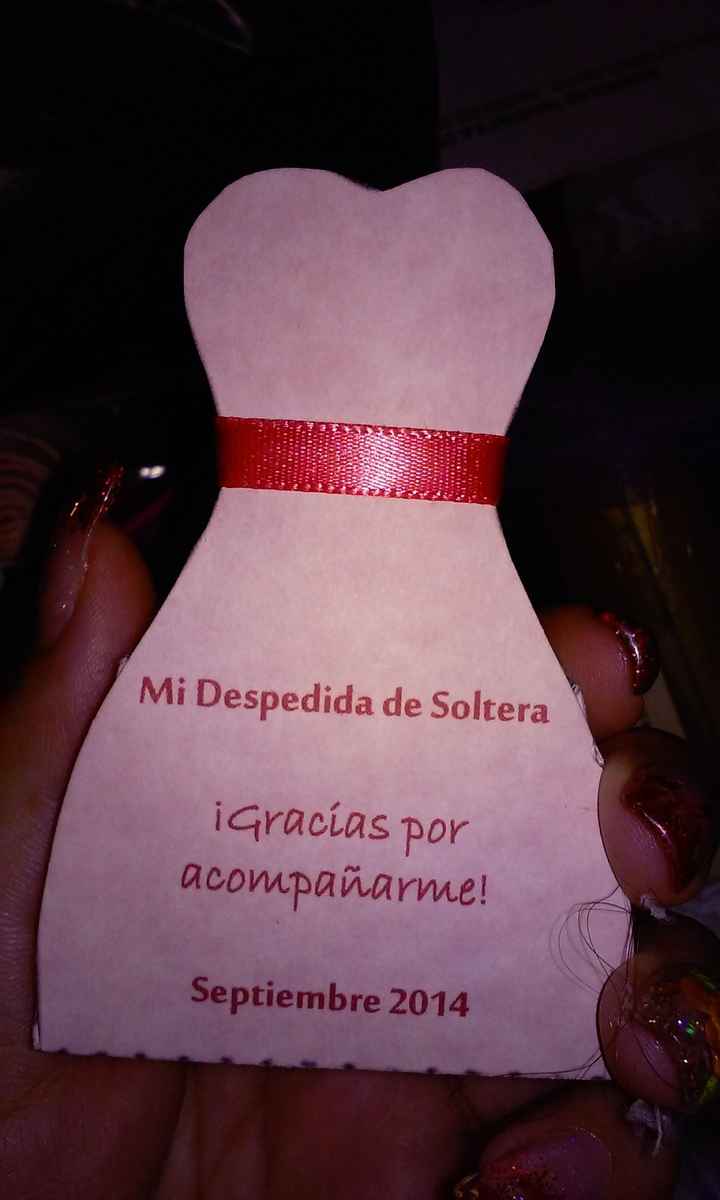 Despedida de soltera - 1