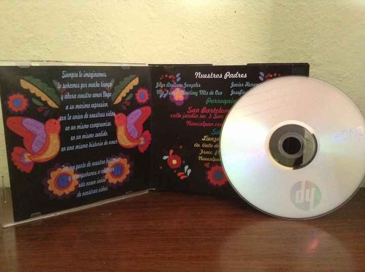 Nuestra invitación de boda 