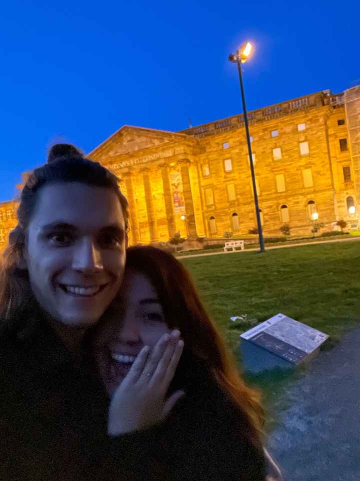 ¿Cómo reaccionaste a la pedida de mano? - 1